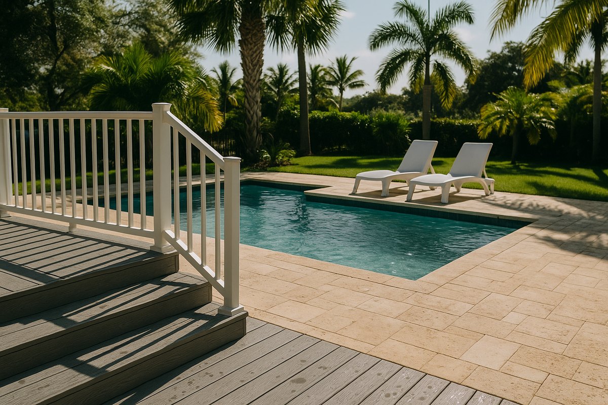 Best Pool Deck Materials for Jacksonville: Heat, Slip and Salt, Compared
