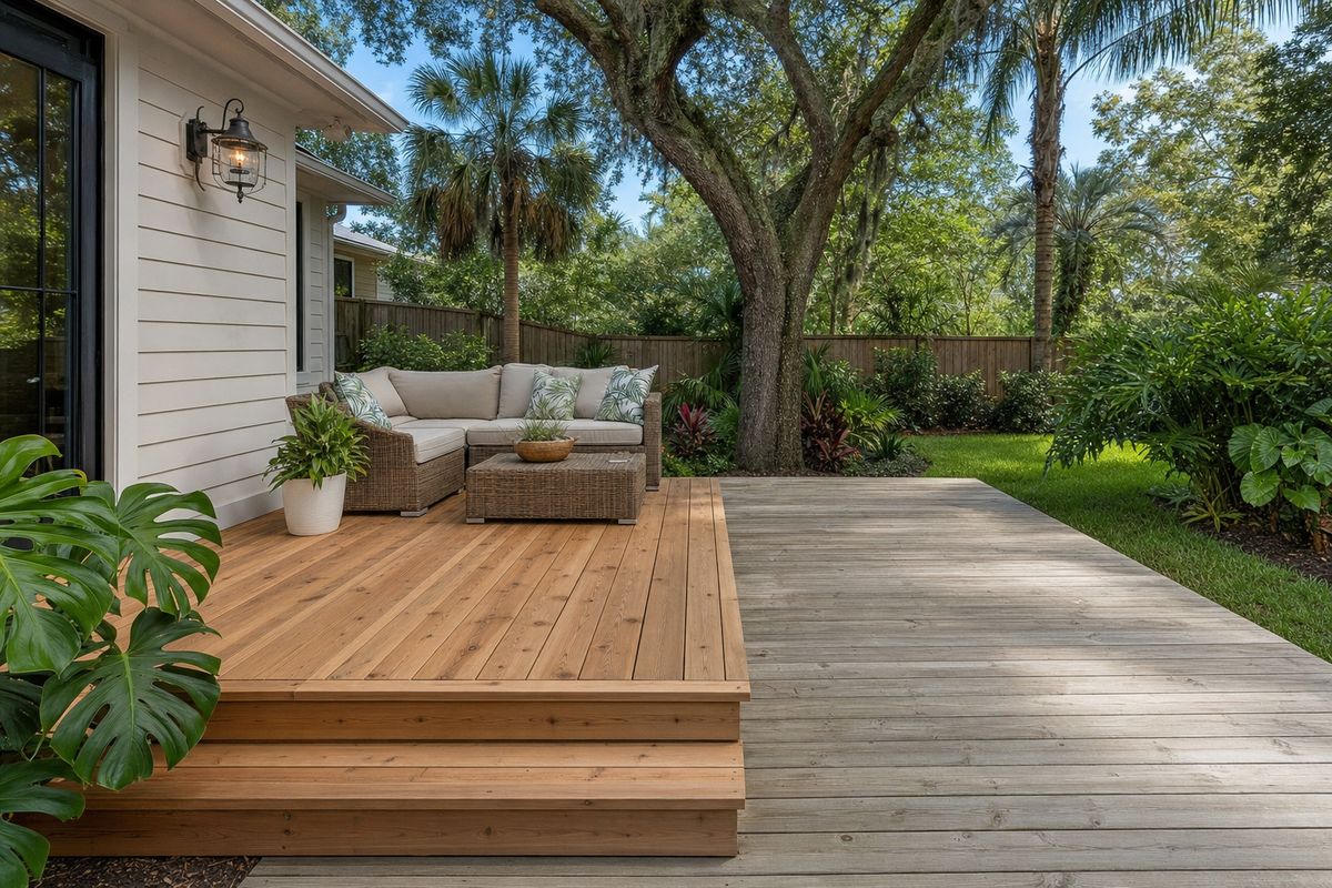 Cedar vs Pressure-Treated Wood Decks in Florida: Which Holds Up Better?