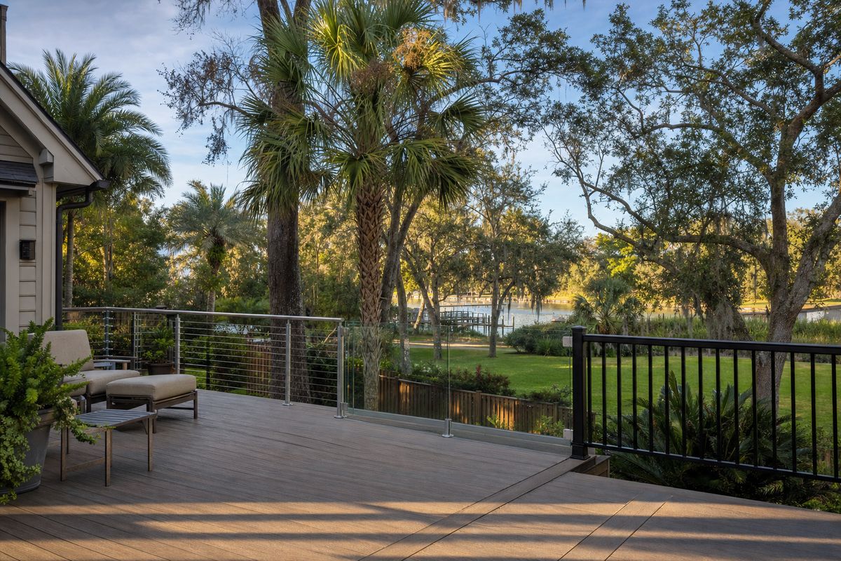 Deck Railing Options in Jacksonville: Cable, Glass & Aluminum