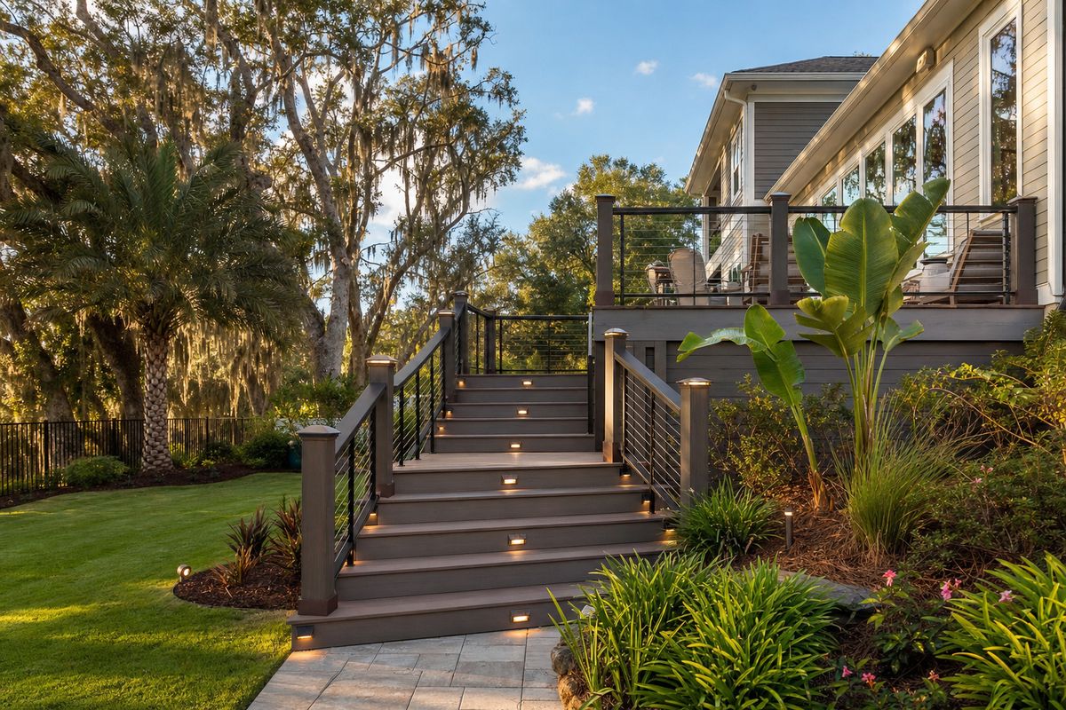Deck Stairs & Landings: Options and Costs in Jacksonville