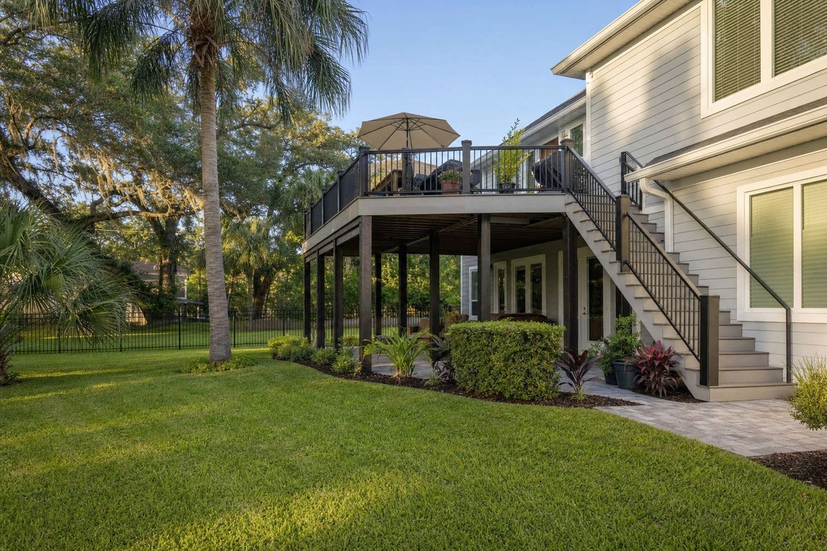 Second-Story & Elevated Decks in Jacksonville: What They Cost and How They're Built