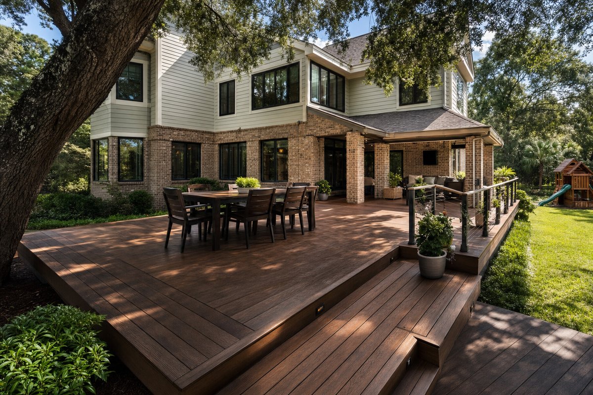Avondale Brazilian Ipe hardwood deck build on Ingleside Avenue